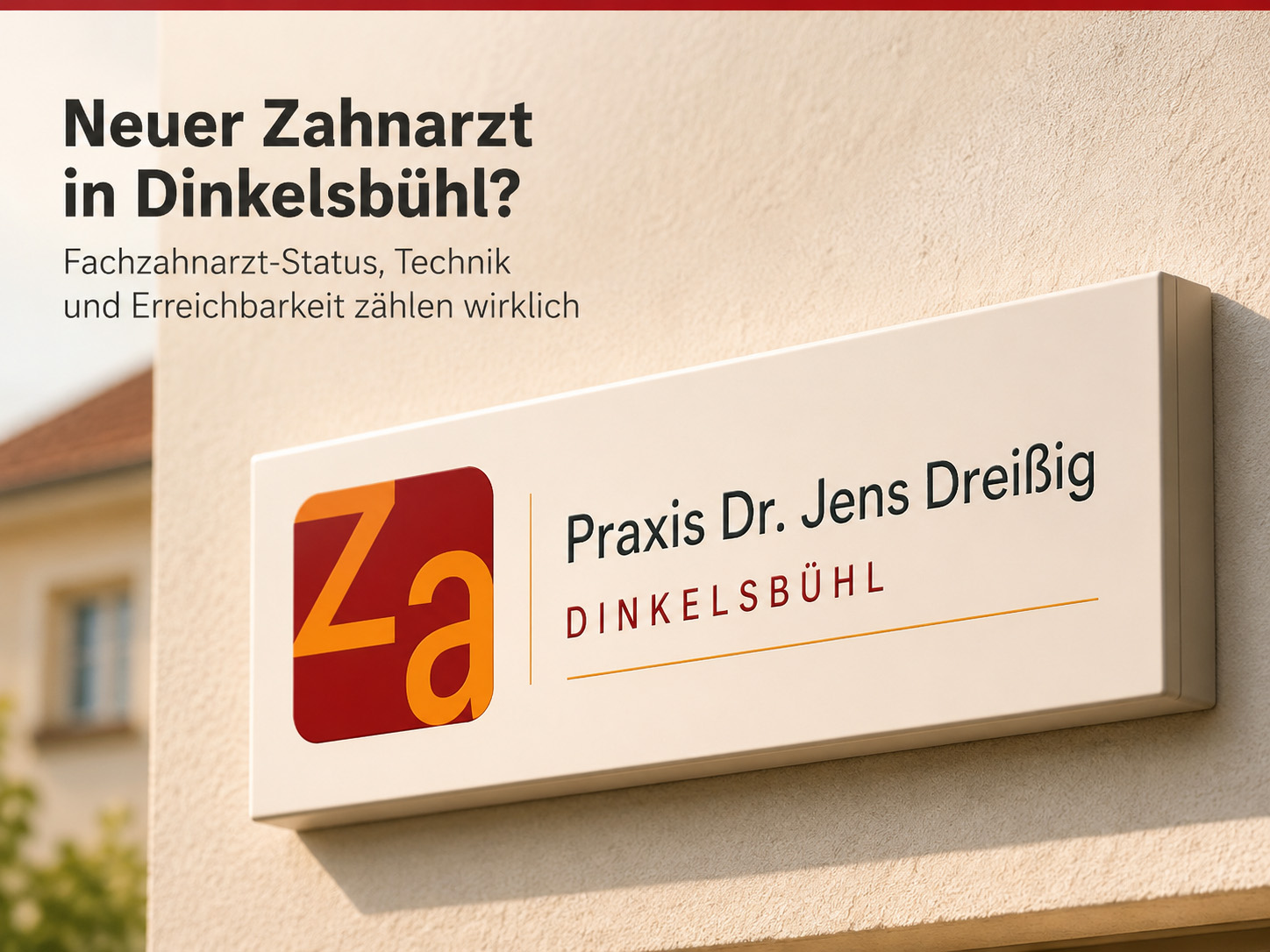 Zahnarzt in Dinkelsbühl: Worauf Patienten wirklich achten sollten
