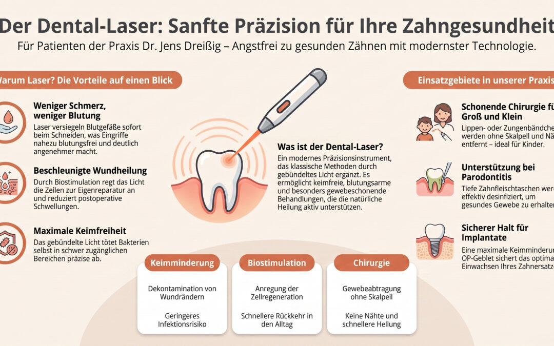 Der Laser in der Zahnmedizin: Was die moderne Technologie wirklich leisten kann